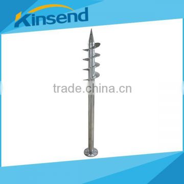 Ground Screw post anchor, Ground Post Piles, Solar Mounting