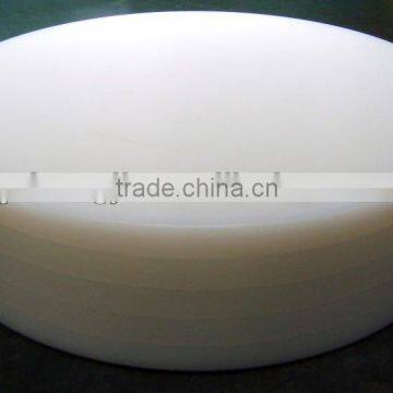 LDPE white plastic cutting board