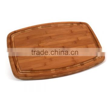 bamboo cutting board with groove