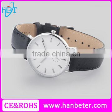 Alibaba in spain fashion lady bulk watches custom logo with cow leather strap