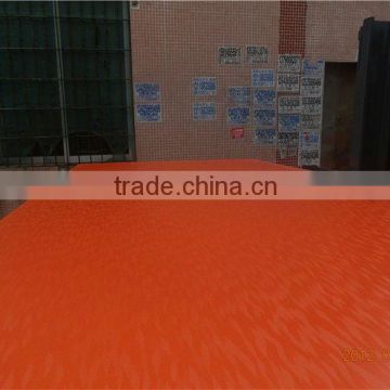 orange melamine board made by strict quality controlling system