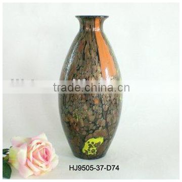Glass Vase in Black