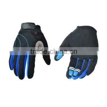Custom windproof outdoor touchscreen gloves for men