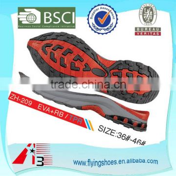 high quality europe standard hiking shoes sole