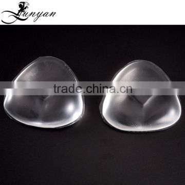 2016 OEM ODM sexy lady fake breast forms women silicone bra insert pad