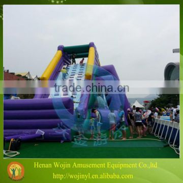 Giant commercial inflatable water slide