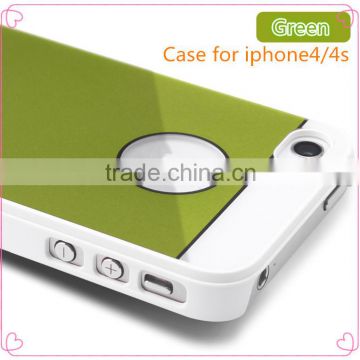 Hard PC mobilephone case with colorful for iphone4/4S