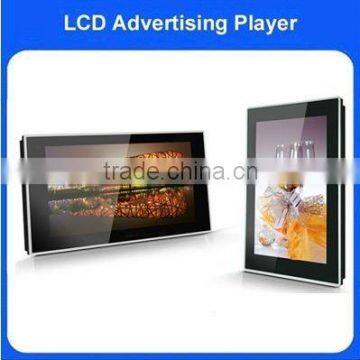 Acrylic touch screen ad player