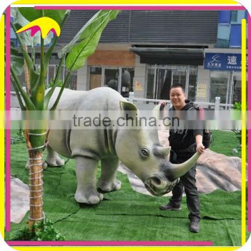 KANO5015 Decoration Life Szie Artificial Realistic Rhino