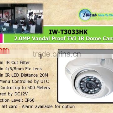 IW-T3033HK HD 1080P Night Vision TVI Vandal Dome Camera