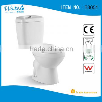 T3051 Sanitary Ware Washdown White Toilet Bowl