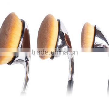 Custom logo air oval brush makeup set