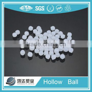 Platic floating hollow balls China manufacture float ball