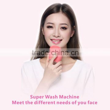 BPSK1068 electric facial cleansing brush FDA Approved silicone brush hair