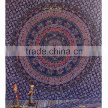 Mandala Hippie Tapestry Tapestries Wall Hanging Indian Tapestry Queen Bedspread Fashion Home Decor Tribal