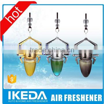 Home air freshener container for air freshener
