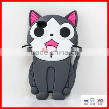 cat shape silicone phone cases