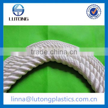 high quality 3 strands rope, polyester rope, pet rope for sale