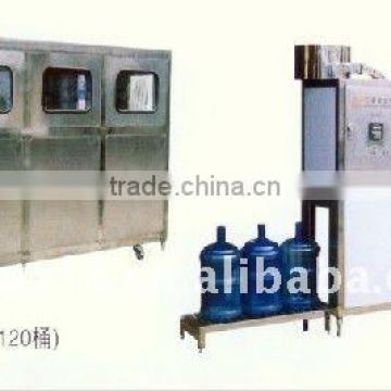 BARRELED DRINKING WATER AUTO WASHING, FILLING AND SEALING UNIT