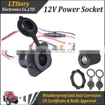 Waterproof Car 12v DC Multiple Power Socket