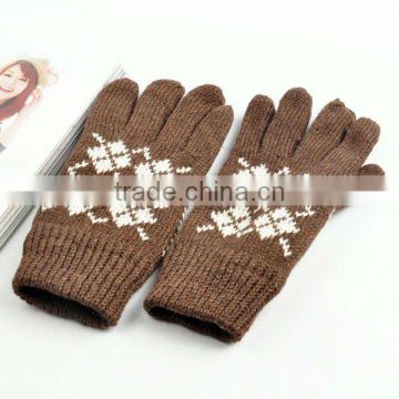 Men Fashion Acrylic Knitted Winter Gloves ZMR609