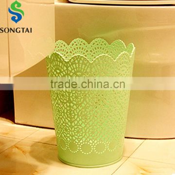 plastic trash can waste bin container