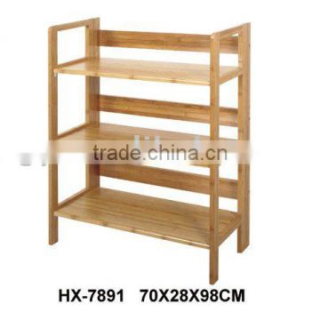 bamboo show shelf