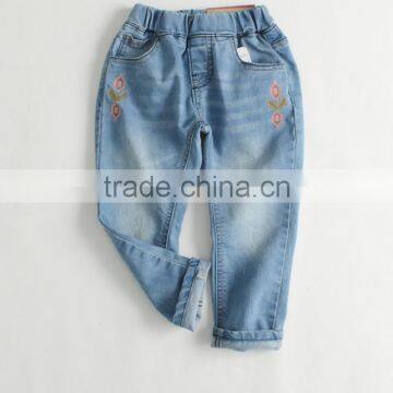 wholesale kids embroidered denim pants of 2-7 years jeans pants kids to china