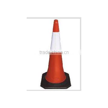2016 best traffic Cone in 100cm height with rubber base