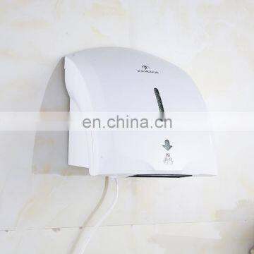 MODUN Manufacturer Working Indicator LED Light Sensor Automatic Restroom Hand Dryer