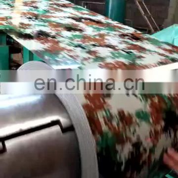 Color Coated PPGI/ wood/Marble/Camouflage pattern PPGI for roofing sheet