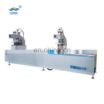 2 head Upvc window single surface seamless welding   machine