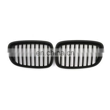 1-slat M-per style matte black abs plastic front kidney grille grill mesh for BMW 5 series GT F07 2010+