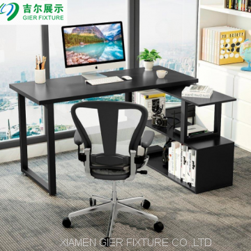 Office Desk Home Furniture Studying Desk Writing Table for Student with Bookshelf
