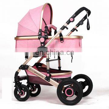 All - Round Air Circulation Portable Baby Buggy With Canopy Hood For Baby