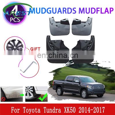 4x for Toyota Tundra XK50 2014 2015 2016 2017 Mudguards Mudflaps Fender Mud Flap Splash Mud Guards Protect Cover Car Accessories