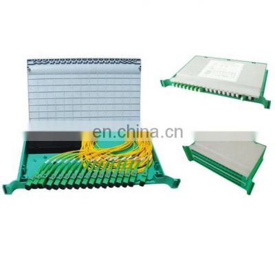 PLC Optical Splitter Tray Assembly Type sc/apc lc/apc ABS Box Single Mode or Multi Mode