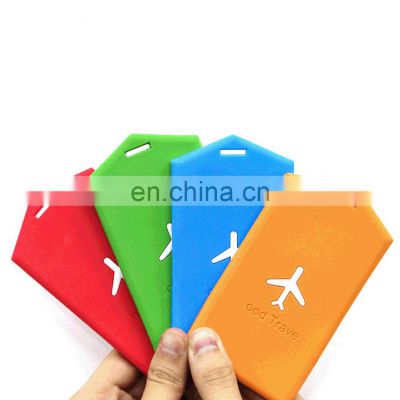 High Quality Cheap Price, Personalized Custom Round Soft Pvc Travel Luggage Tag/