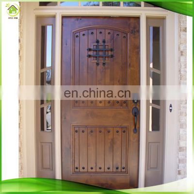 exterior commercial solid wood glass french front doors for homes