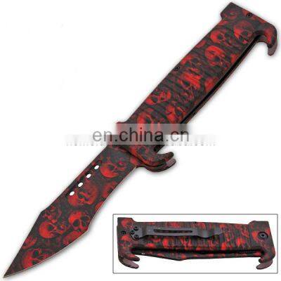 9 Inch stainless steel outdoor camping Collectible Folding Knife