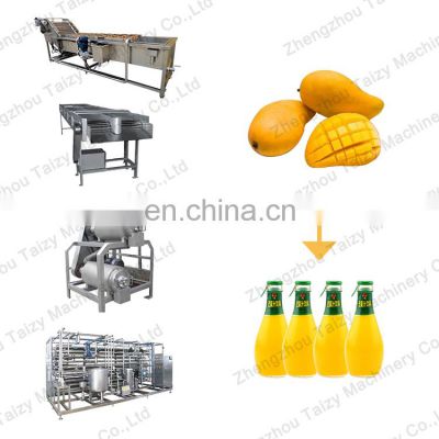 Fully Automatic Mango Juice Processing Line Juice Making Machine