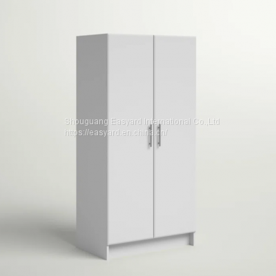 OEM simple white wardrobe made in China