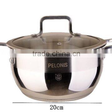 hot new products Stainless Steel 304 Induction cooking Sauce Pot