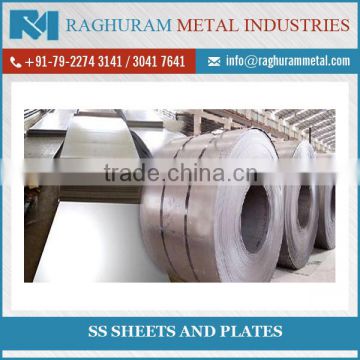 Premium Quality Different Shape and Size S S Sheets and Plates for Industrial use