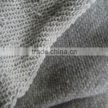 32s+16s 80%cotton 20% polyester 3-thread fleece fabric