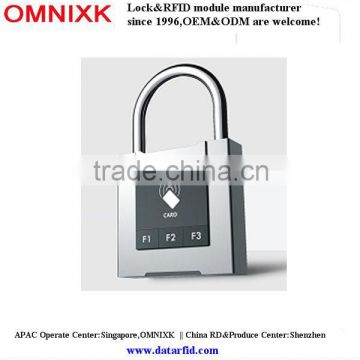 OMNIXK digital electronic RFID card padlock P-3012