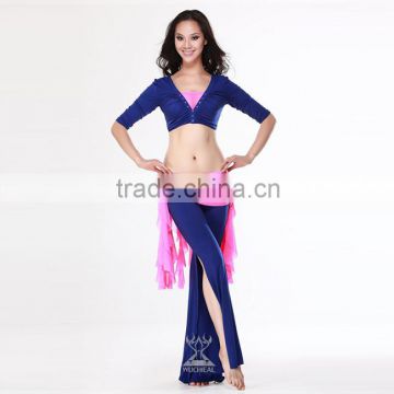 China Belly Dance Training Clothes adult sexy women clothes