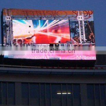 china manufacturer P16 full color outdoor led display board