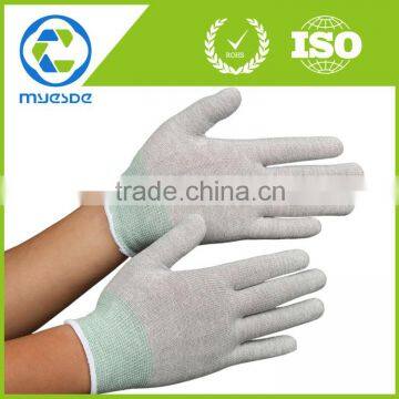 2016 hot sell made in China carbon fiber antistatic gloves
