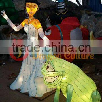 2016 Festival decoration,festival lantern princess outdoor used